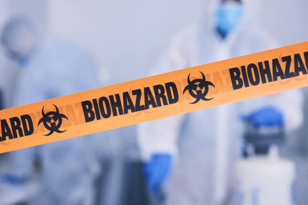 Professional Infectious Disease Decontamination technician working in Piscataway, NJ